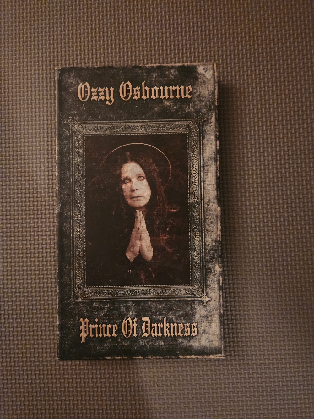 Ozzy Osbourne Prince of Darkness 4 CD Anthology - Display Item Think Unplayed NM
